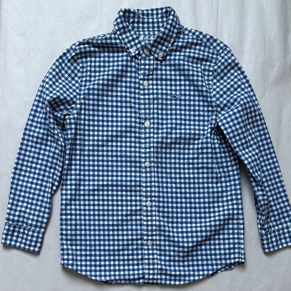 Vineyard Vines boys button- down long sleeve shirt